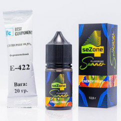 4 Sezone Summer Salt Energy Fruit 30ml 0mg Рідина (набір компонентів)