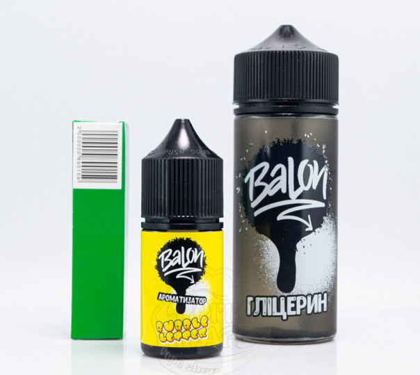 Рідина Balon Organic Bubble Letter 120ml 0mg зі смаком сухого сніданку (набір компонентів)