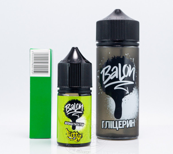 Рідина Balon Organic Free Style 120ml 3mg зі смаком вишні та яблука (набір компонентів)