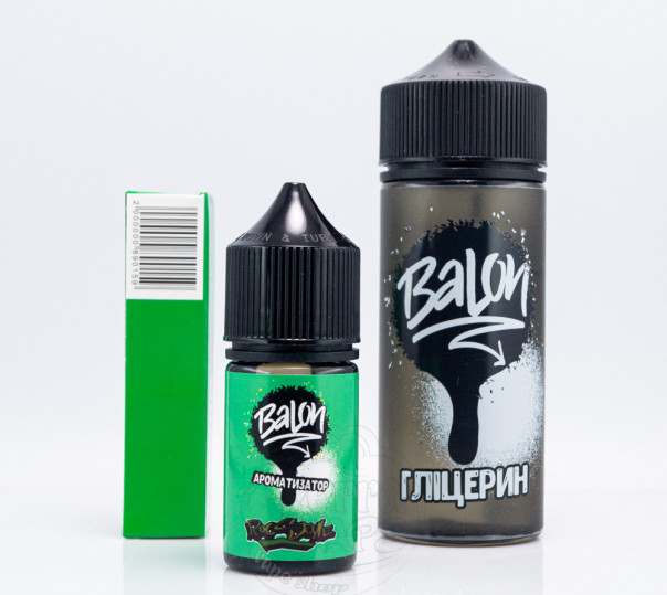 Рідина Balon Organic Roc Style 120ml 0mg зі смаком ягід і цитрусових (набір компонентів)