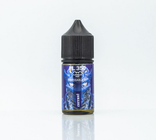 Жидкость FL350 Salt Black Currant 30ml 0mg без никотина со вкусом черной смородины