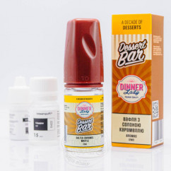 Dinner Lady Dessert Bar Salt Salted Caramel Waffle 30ml 50mg