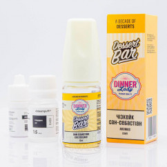 Dinner Lady Dessert Bar Salt San Sebastian Cheesecake 30ml 50mg