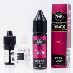 Dinner Lady Select Tobacco Salt Captain 15ml 50mg