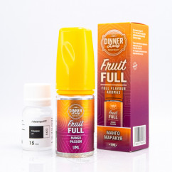 Dinner Lady Fruit FULL Salt Mango Passion 30ml 50mg