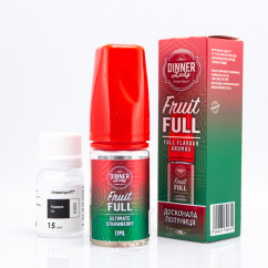 Dinner Lady Fruit FULL Salt Ultimate Strawberry 30ml 50mg