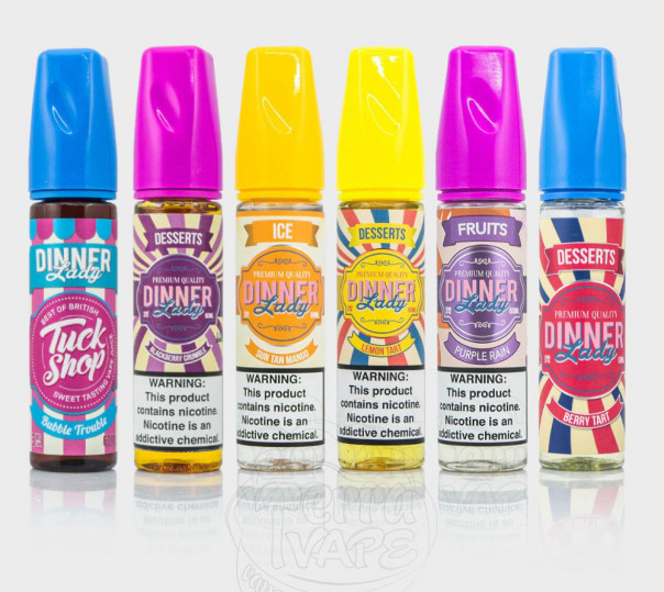 Рідина Dinner Lady Organic 60ml на органічному нікотині