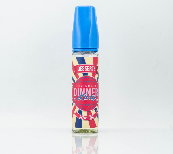 Жидкость Dinner Lady Organic Berry Tart 60ml 3mg на органическом никотине со вкусом ягодного пирога