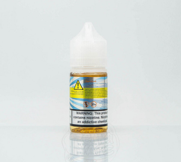 Рідина Dinner Lady Salt Lemon Sherbets 30ml 30mg на сольовому нікотині зі смаком лимонного щербета