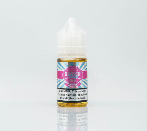 Рідина Dinner Lady Salt Pink Berry 30ml 50mg на сольовому нікотині зі смаком цитрусових і ягід