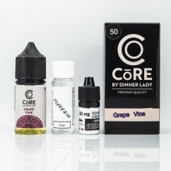 Набір Core by Dinner Lady Salt Grape Vine 30ml 25mg Рідина (набір компонентів)
