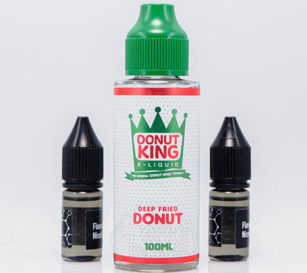 Жидкость Donut King Organic Deep Fried Donut 120ml 3mg со вкусом жареных пончиков