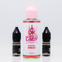 Donut King Organic Banana Bread 100ml 0mg