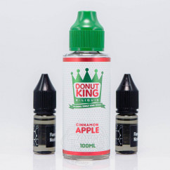 Donut King Organic Cinnamon Apple 100ml 0mg Рідина
