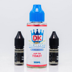 Donut King Organic Jam On Toast 100ml 0mg Рідина