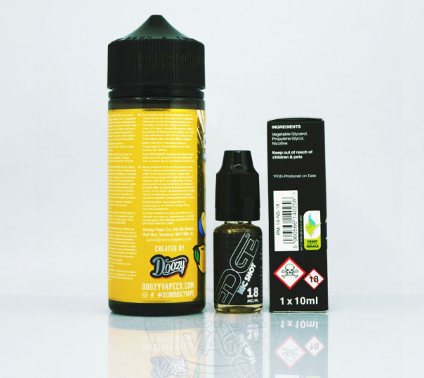 Doozy Seriously Fruity Fantasia Lemon 110ml 1.5mg на органічному нікотині Doozy Seriously Fruity Fantasia Lemon 110ml 1.5mg на органічному нікотині
