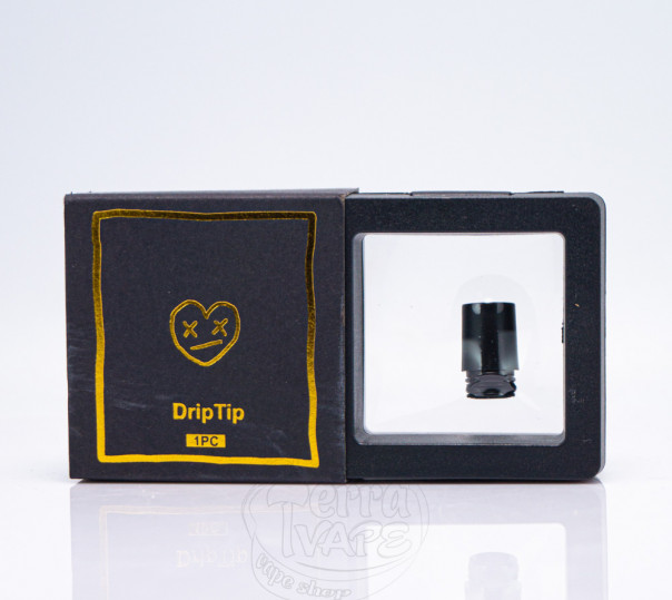 dotMod TWOX_X Drip Tip Black для вейпа