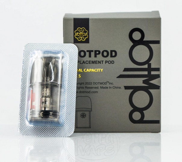 Картридж для багаторазової под-системи dotMod dotPod Nano / S / Pro / Lite 2ml Картридж для багаторазової под-системи dotMod dotPod Nano / S / Pro / Lite 2ml