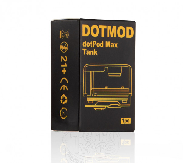Порожній картридж dotMod dotPod Max Replacement Tank 5ml Purple Порожній картридж dotMod dotPod Max Replacement Tank 5ml Purple