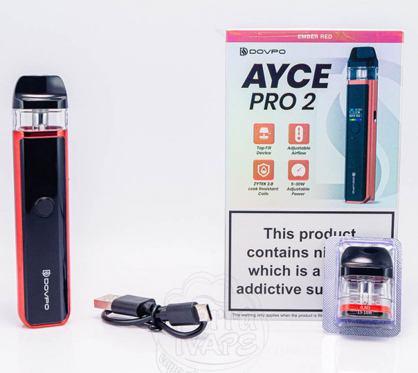 Dovpo Ayce Pro 2 Pod System Kit 1000mAh Ember Red Багаторазова POD система