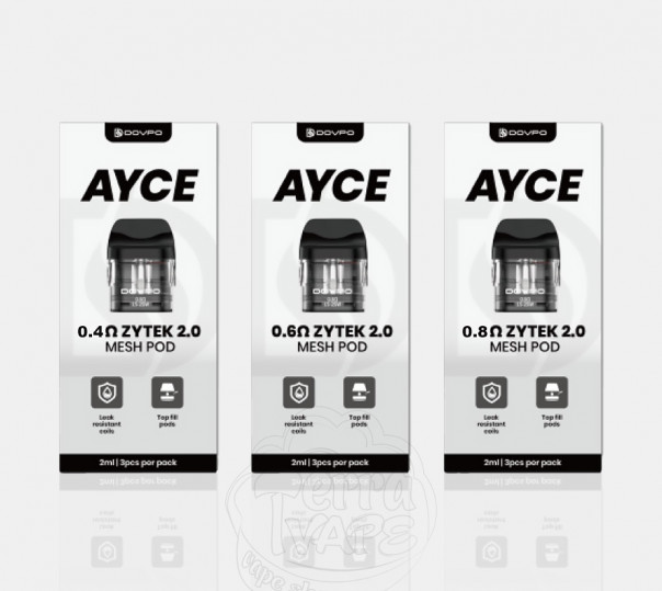 Картридж Dovpo Ayce ZYTEK 2.0 Mesh Pod Cartridge для POD систем Ayce Pro 2 / Mini 2 / Lite Kit Картридж Dovpo Ayce ZYTEK 2.0 Mesh Pod Cartridge для POD систем Ayce Pro 2 / Mini 2 / Lite Kit
