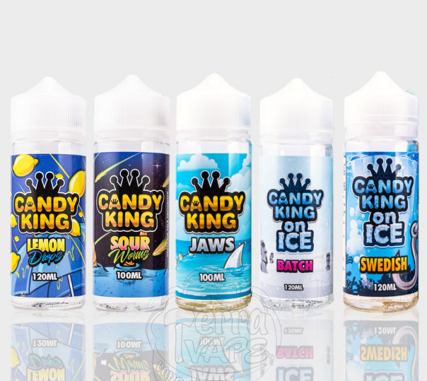 Candy King Organic 100/120ml Shortfill на органічному нікотині