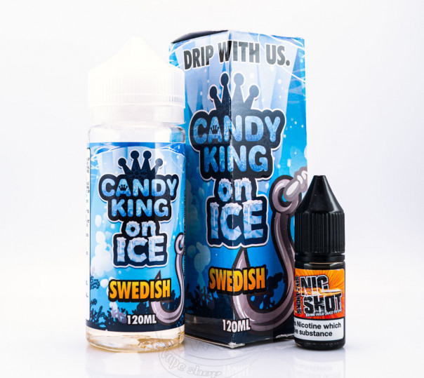 Candy King On Ice Organic Swedish 120ml 3mg на органическом никотине Candy King On Ice Organic Swedish 120ml 3mg на органическом никотине