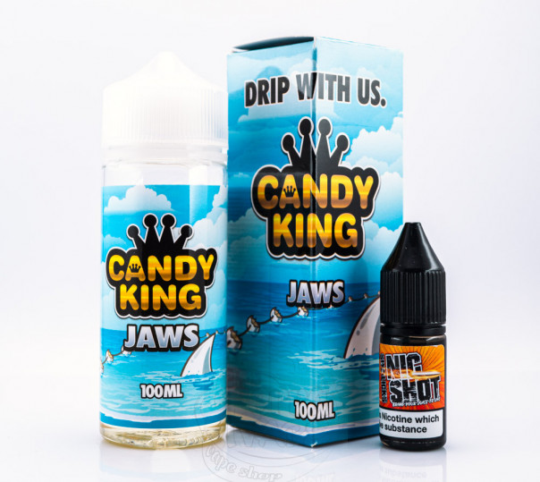 Candy King Organic Jaws 100ml 0mg без нікотину