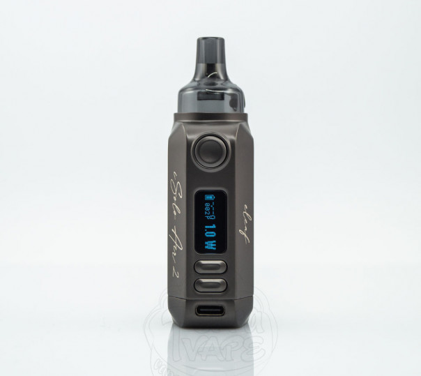 Eleaf iSolo Air 2 Pod Kit 1500mAh Black Grey Многоразовая POD система