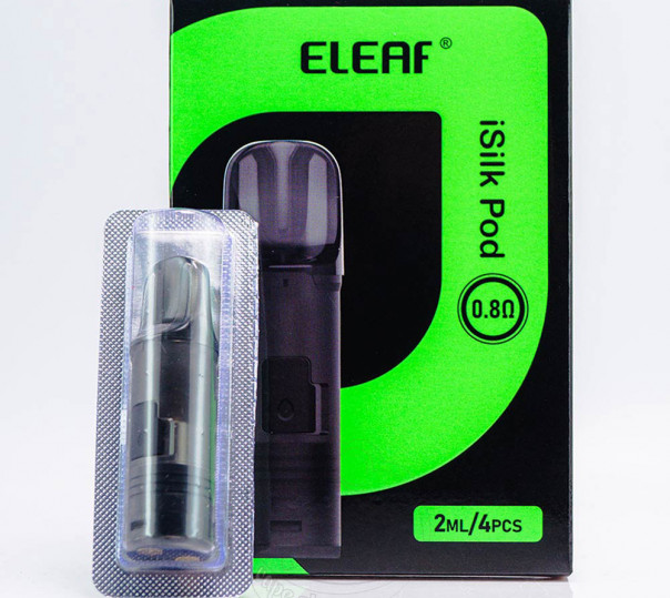 Картридж Eleaf iSilk Pod Cartridge 2ml 0.8Ом для багаторозової под-системи iSilk / Lite