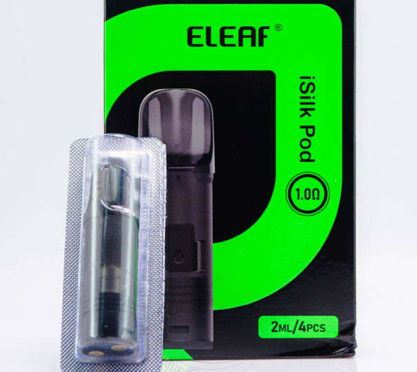 Картридж Eleaf iSilk Pod Cartridge 2ml 1.0Ом для багаторозової под-системи iSilk / Lite