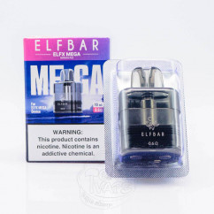 Картридж ELF BAR ELFX Mega Pod Cartridge 10ml 0.6 Ом