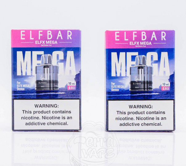 Картридж для многоразовой POD системы ELF BAR ELFX Mega Pod Cartridge