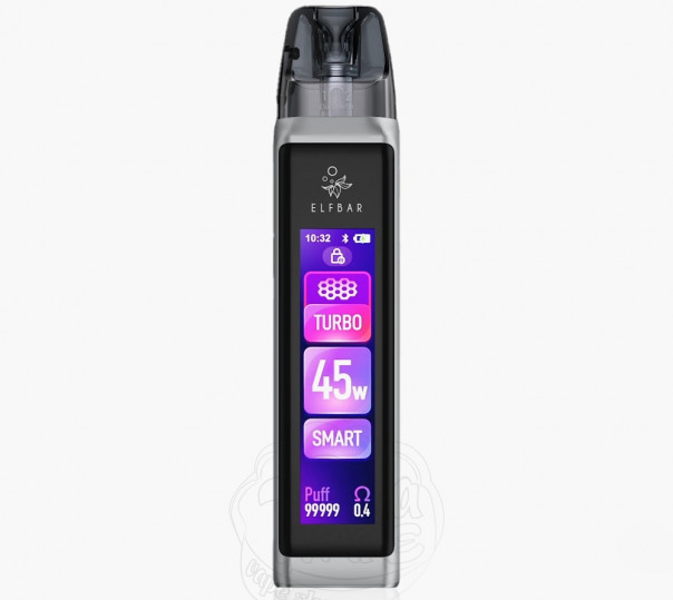 Elf Bar ELFX ULTRA Pod System Kit 1500mAh Silver Багаторазова POD система