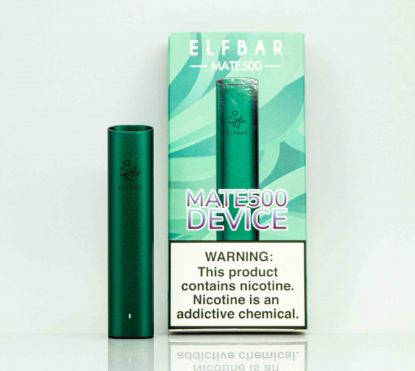 Elf Bar Mate500 Pod Green (Зелений) 500mAh Багаторазова POD система
