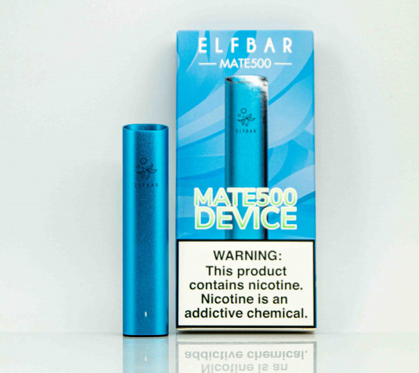 Elf Bar Mate500 Pod Blue (Синій) 500mAh Багаторазова POD система