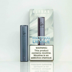 Elf Bar Mate500 Pod Gray (Сірий) 500mAh Багаторазова POD система