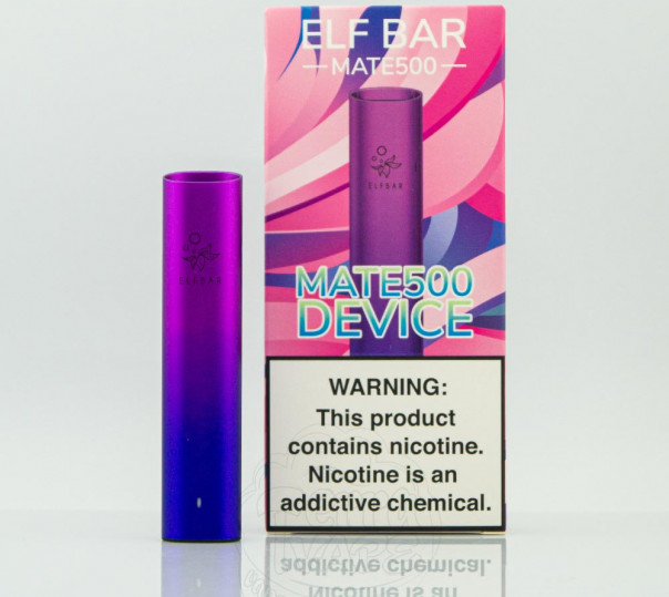 Elf Bar Mate500 Pod Aurora Purple (Фіолетовий) 500mAh Багаторазова POD система
