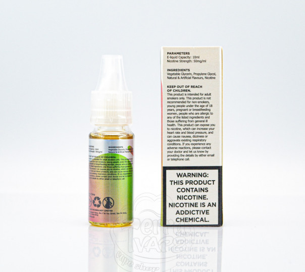 Elf Bar ElfLiq Salt Kiwi Passion Fruit Guava 10ml 50mg від ELF BAR (оригінал) зі смаком ківі, маракуї та гуави Elf Bar ElfLiq Salt Kiwi Passion Fruit Guava 10ml 50mg від ELF BAR (оригінал) зі смаком ківі, маракуї та гуави