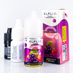 Elf Bar ElfLiq Salt Grape Cherry 30ml 50mg