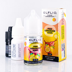 Elf Bar ElfLiq Salt Pink Lemonade Soda 30ml 50mg