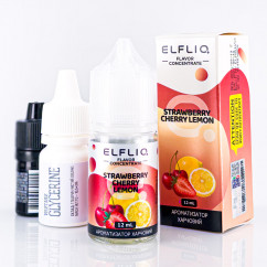 Elf Bar ElfLiq Salt Strawberry Cherry Lemon 30ml 50mg Рідина