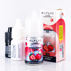 Elf Bar ElfLiq Salt Strawberry Ice 30ml 50mg