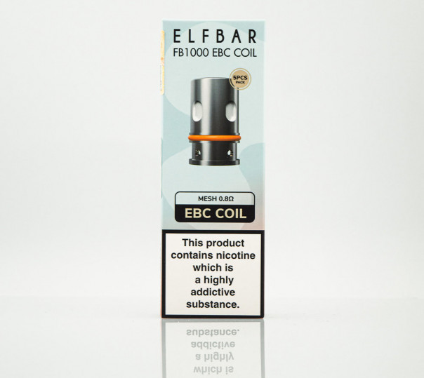 Випаровувач EBC для багаторазової POD системи Elf Bar FB1000 Pod Kit