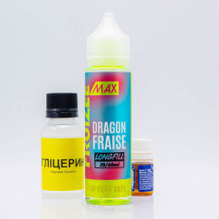 Fruizee Max Salt Dragon, Fraise 60ml 50mg