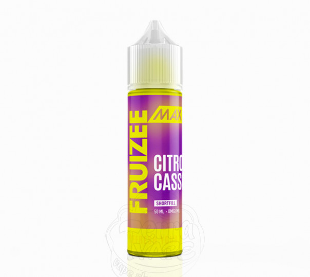 Рідина Fruizee Max Salt Citron, Cassis 60ml 50mg зі смаком лимону з чорною смородиною (набір компонентів)