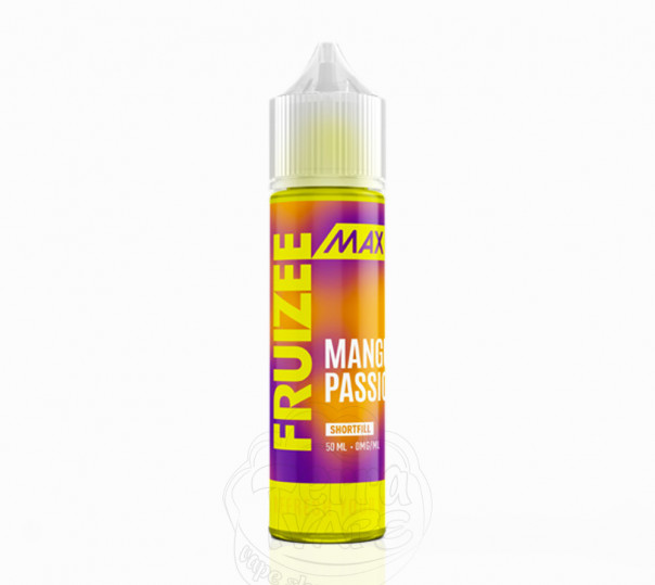 Рідина Fruizee Max Salt Mangue, Passion 60ml 50mg зі смаком манго та маракуї (набір компонентів)