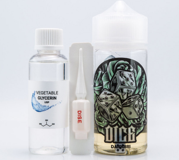 Рідина Dice Organic Daiquiri 100ml 3mg (набір компонентів)