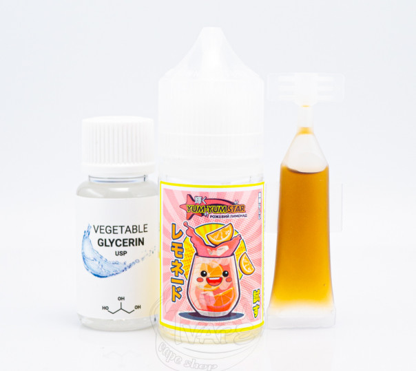 Рідина Yum-Yum Star Salt Рожевий лимонад 30ml 50mg (набір компонентів)