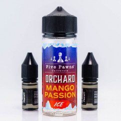 Five Pawns Orchard Blends Organic Shortfill Mango Passion ICE 100ml 0mg 